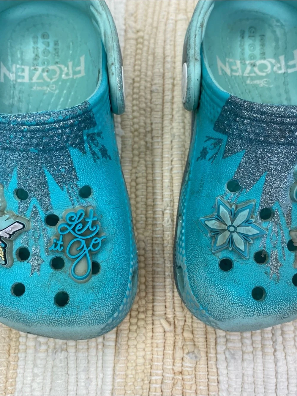 Crocs/Disney crocs pair